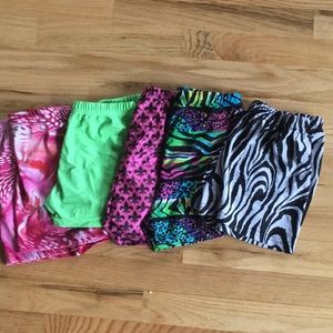 Lot of 5 pairs volleyball spandex